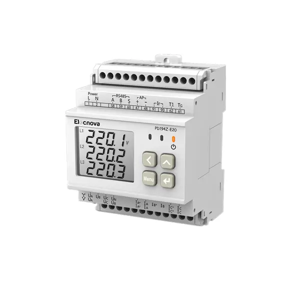 Medidor de potencia multicircuito AC DIN 4M PD194Z-E20 con comunicaciones inalámbricas opcionales 