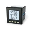 Medidor de corriente trifásico LNF72I3Y-C 72x72 mm con Modbus-RTU