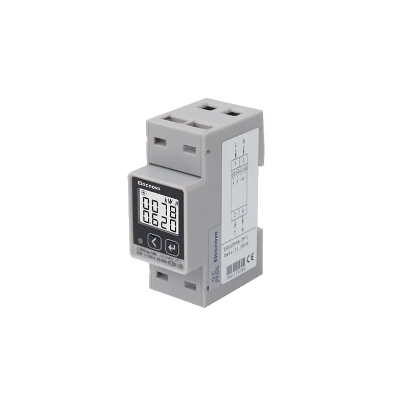 DDS1946-2M Medidor Energía Monofásico MID Clase B | 63A | Modbus RS485