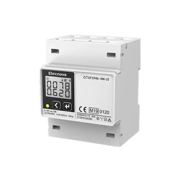 Medidor de Energía CA Trifásico DTSF1946-4M-01 para Cargador EV 63A MID