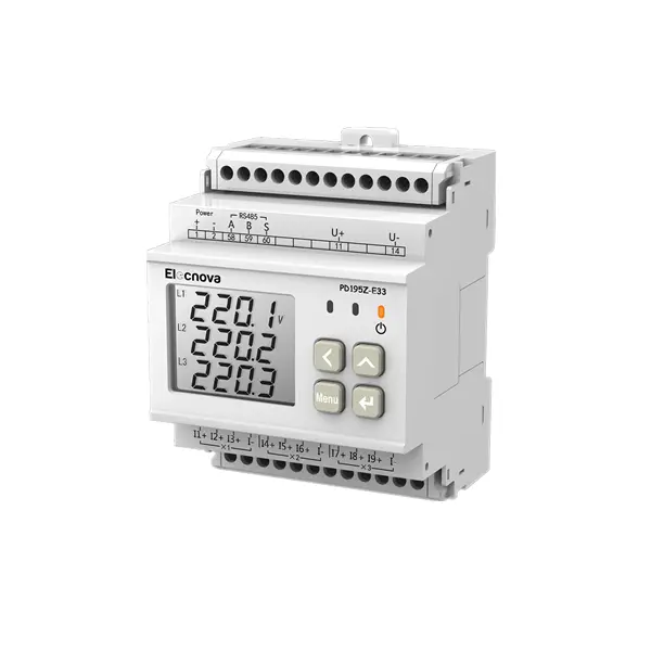 PD195Z-E33 Medidor de Energía DC Multicircuito con Modbus RTU 