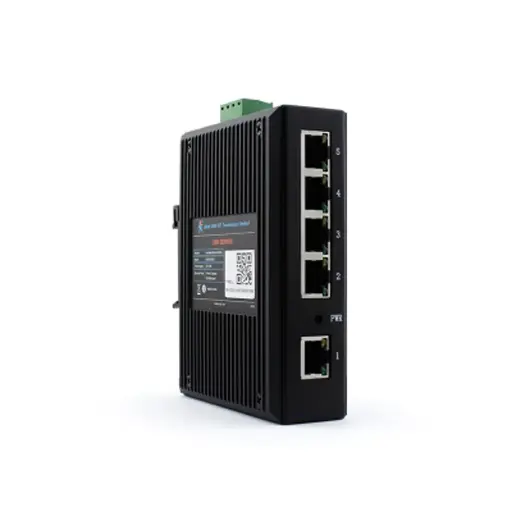 USR-SDR050-L – Switch Ethernet Industrial 5 Puertos 10/100 Mbps con Montaje en Riel DIN