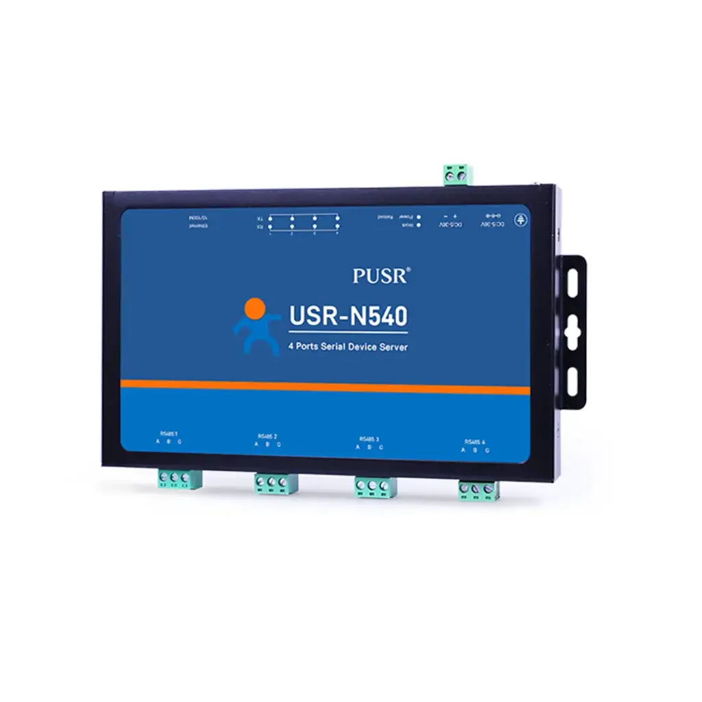 USR-N540 – Servidor Serie a Ethernet RS232/RS485/RS422 con Cuatro Puertos y Gateway Modbus