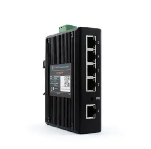 USR-SDR050-L – Switch Ethernet Industrial 5 Puertos 10/100 Mbps con Montaje en Riel DIN