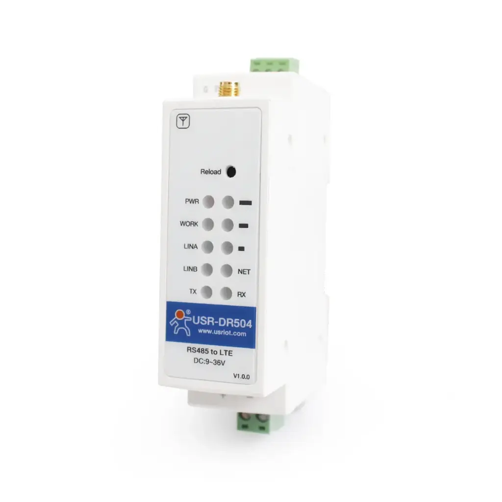 USR-DR504-G Módem celular industrial 4G con doble SIM y bandas globales