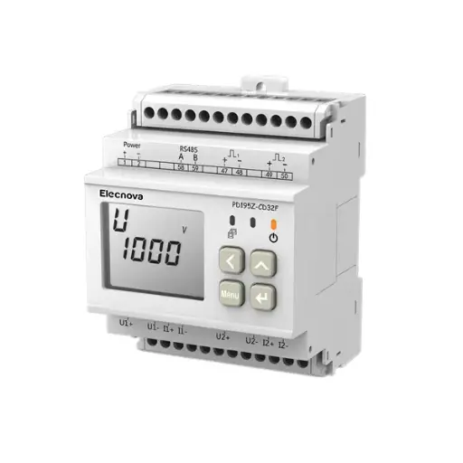 Medidor de Potencia CC Doble Circuito PD195Z-CD32F 1000V para Cargador EV 
