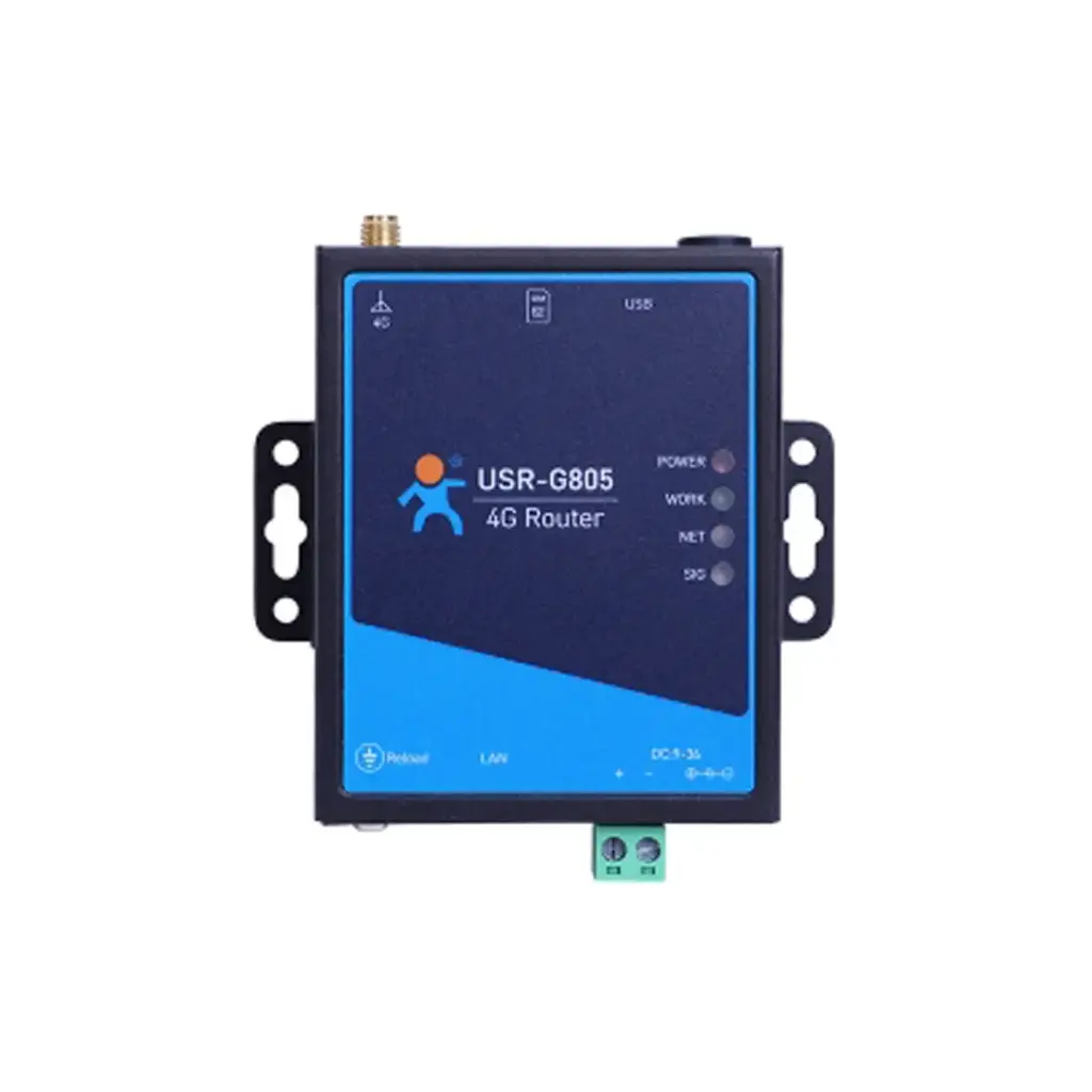 USR-G805 – Enrutador Celular Industrial 4G LTE con VPN y Gestión Remota